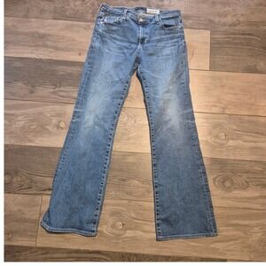 AG Adriano Goldschmied The Angel Bootcut Jeans Medium Wash Blue 32x32